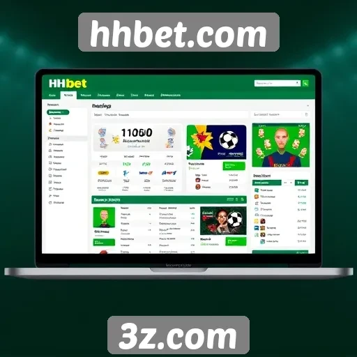 Interface do usuário em hhbet.com é intuitiva